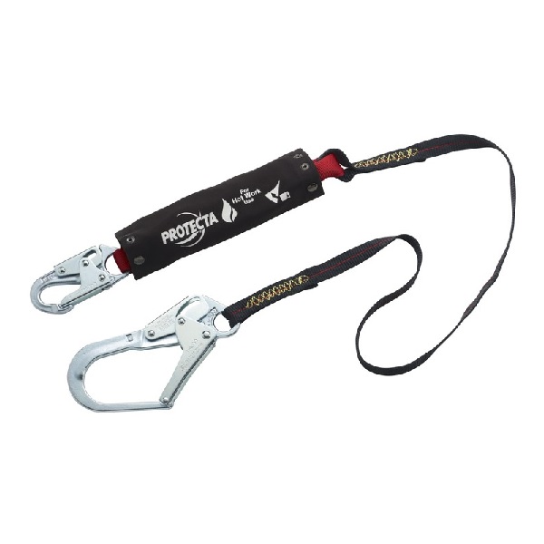 LANYARD 6FT SINGLE HOTWORK KEVLAR REBAR HOOK - Lanyards